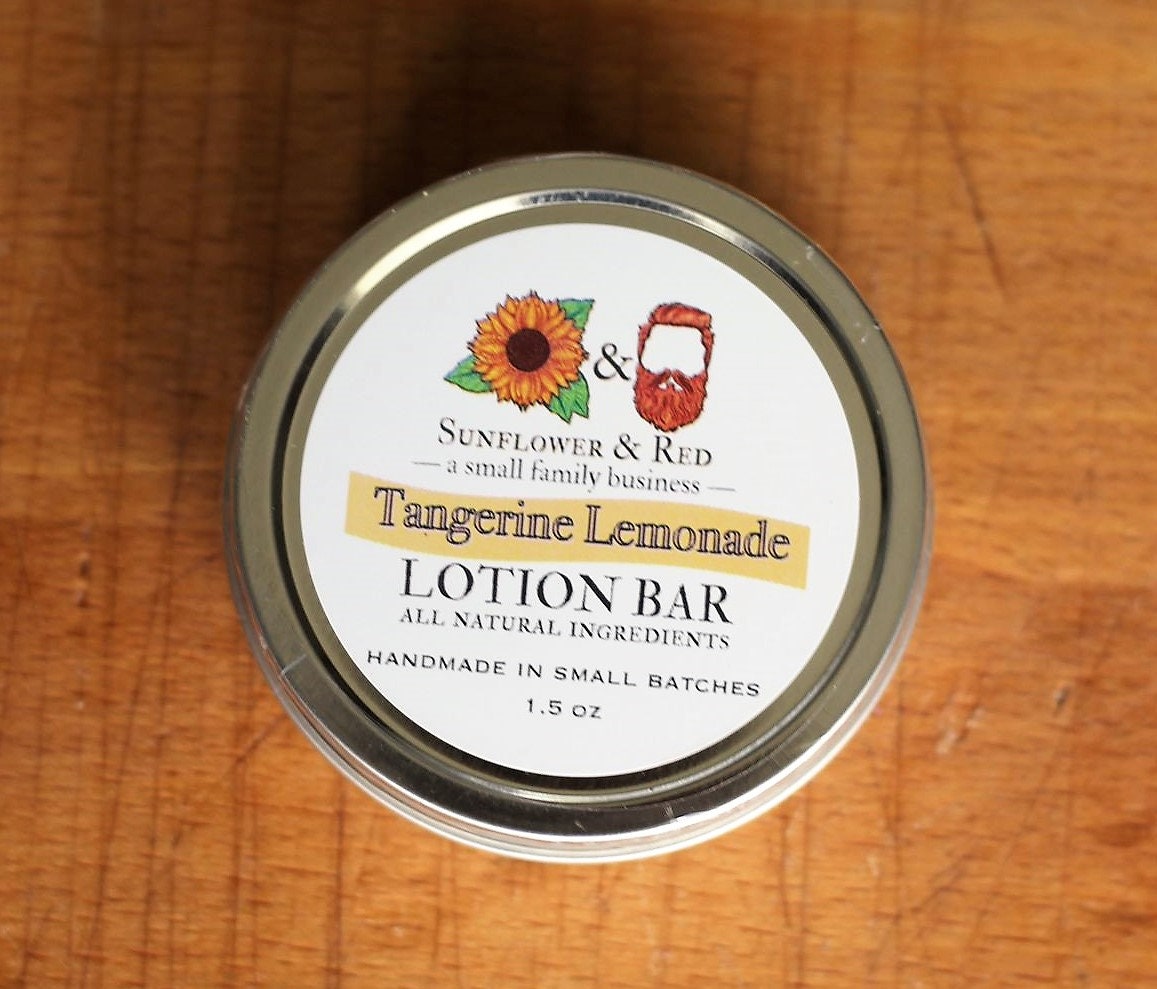 Beeswax Lotion Bar Multiple Scents Available!