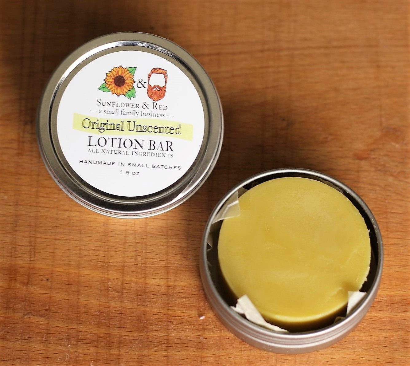 Beeswax Lotion Bar Multiple Scents Available!